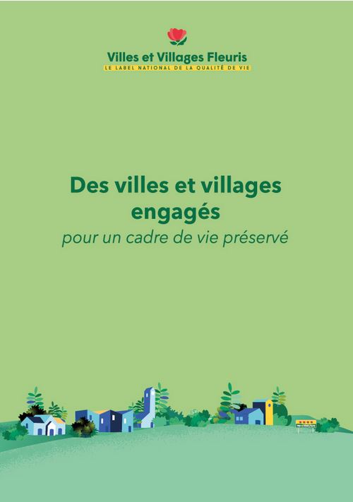 Affiche villes et villages fleuris
