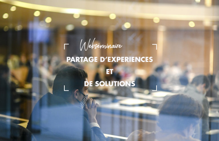 Webséminaire Partage d'expériences