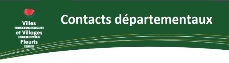VVF - contacts departementaux