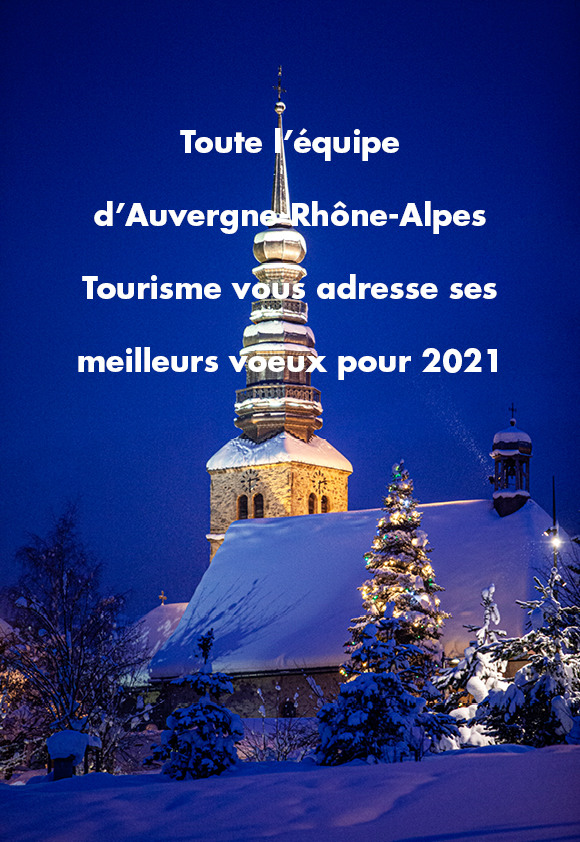 Voeux 2021 - Clocher de Combloux