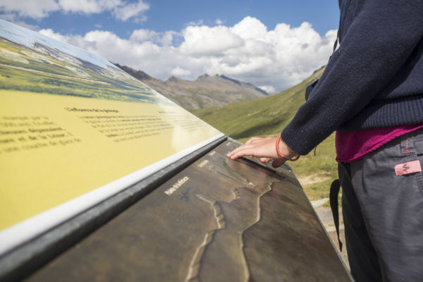 photo plan en relief lecture de paysage Parc de la Vanoise