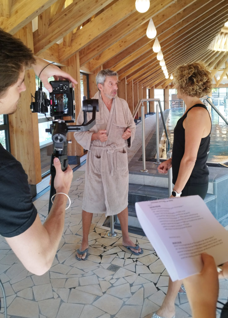 Tournage Dr.Good Michel Cymes Vals les bains Auvergne Rhone alpes