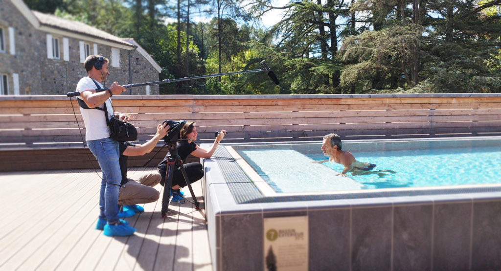 Tournage Dr.Good Michel Cymes Vals les bains Auvergne Rhone alpes