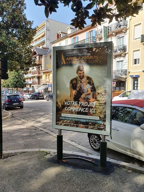 panneau centre d’Aix Les Bains
